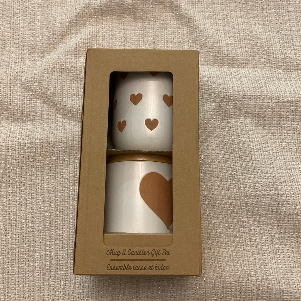 Mug and Canister gift set